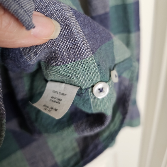 J.Crew Men's Button Down Plaid - Picture 5 of 5
